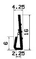 TU1- 0378 - rubber profiles - U shape profiles