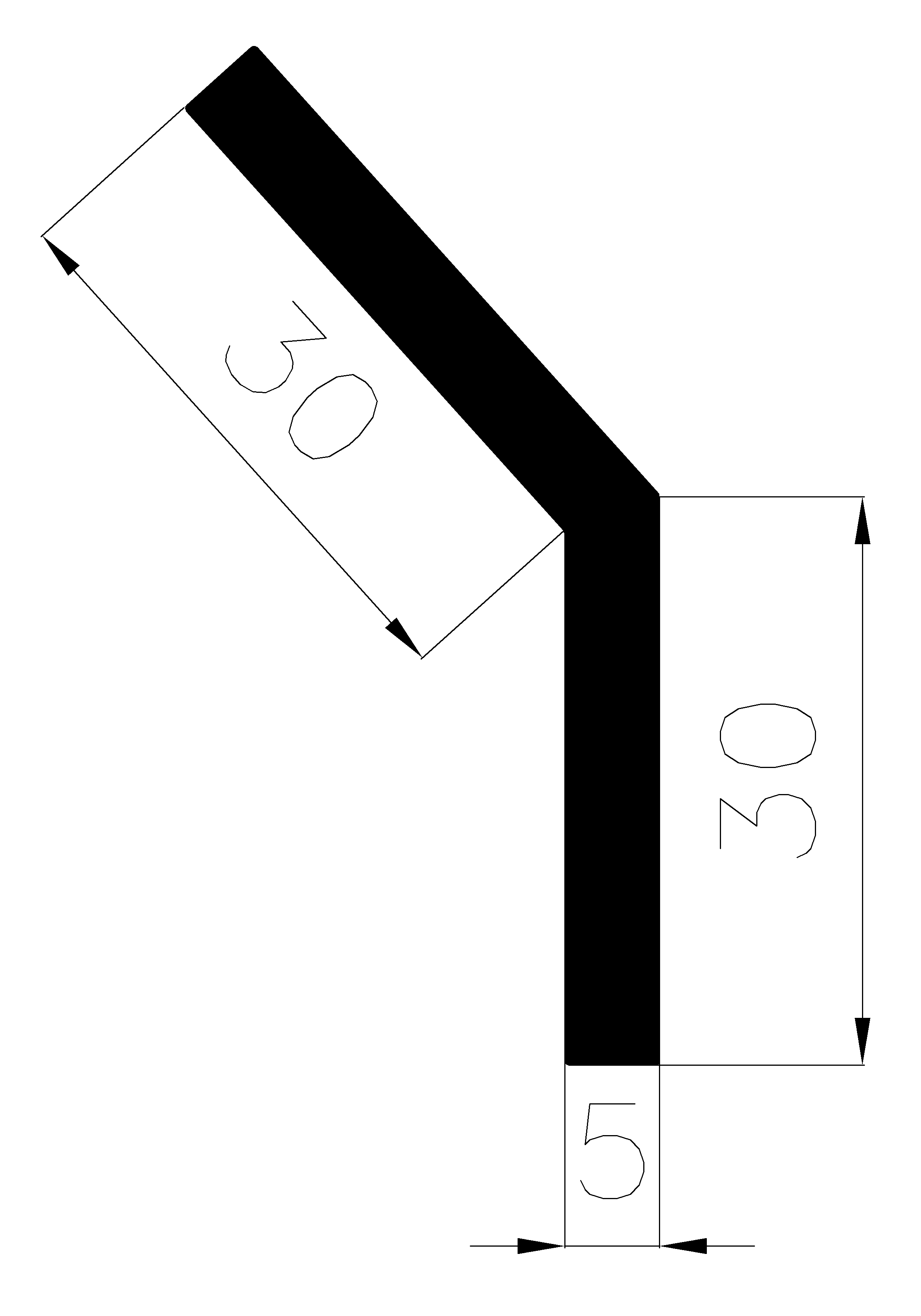 10150360KG - Gummi-„L”-Profil - Winkelprofile / L-Profile