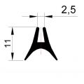 TU1- 2736 - rubber profiles - U shape profiles