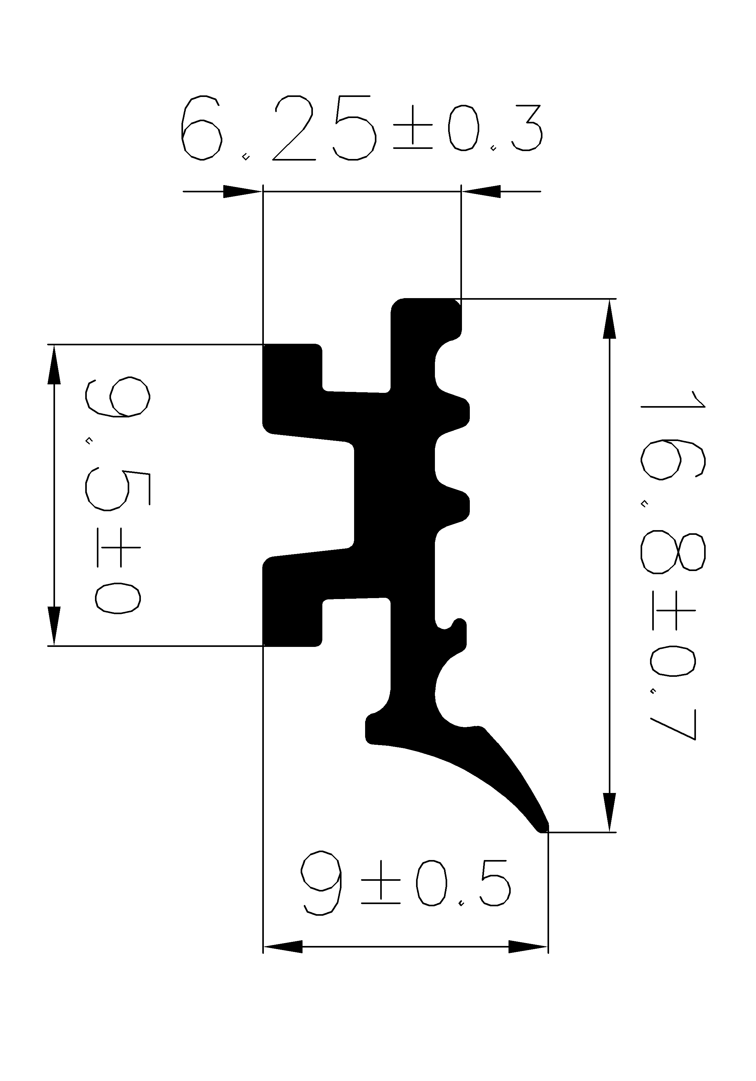 12730370KG - Glazing profiles