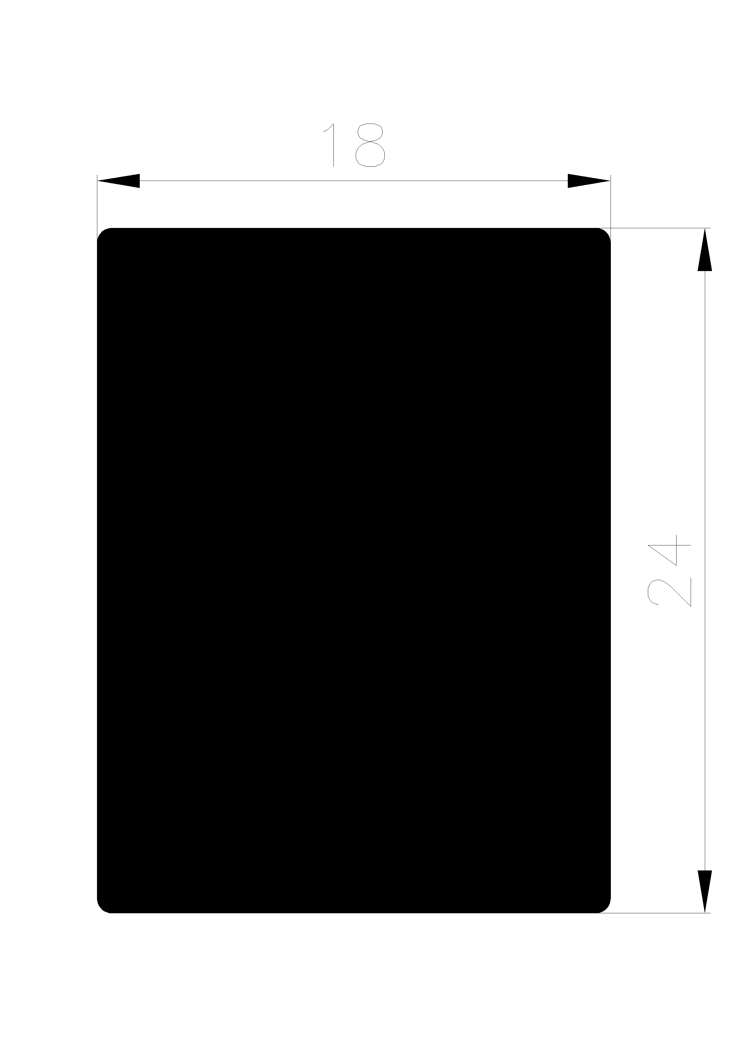 18470403KG - silicone sponge profiles - Square profiles