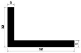 Wi 0677 - rubber profiles - Angle shape profiles