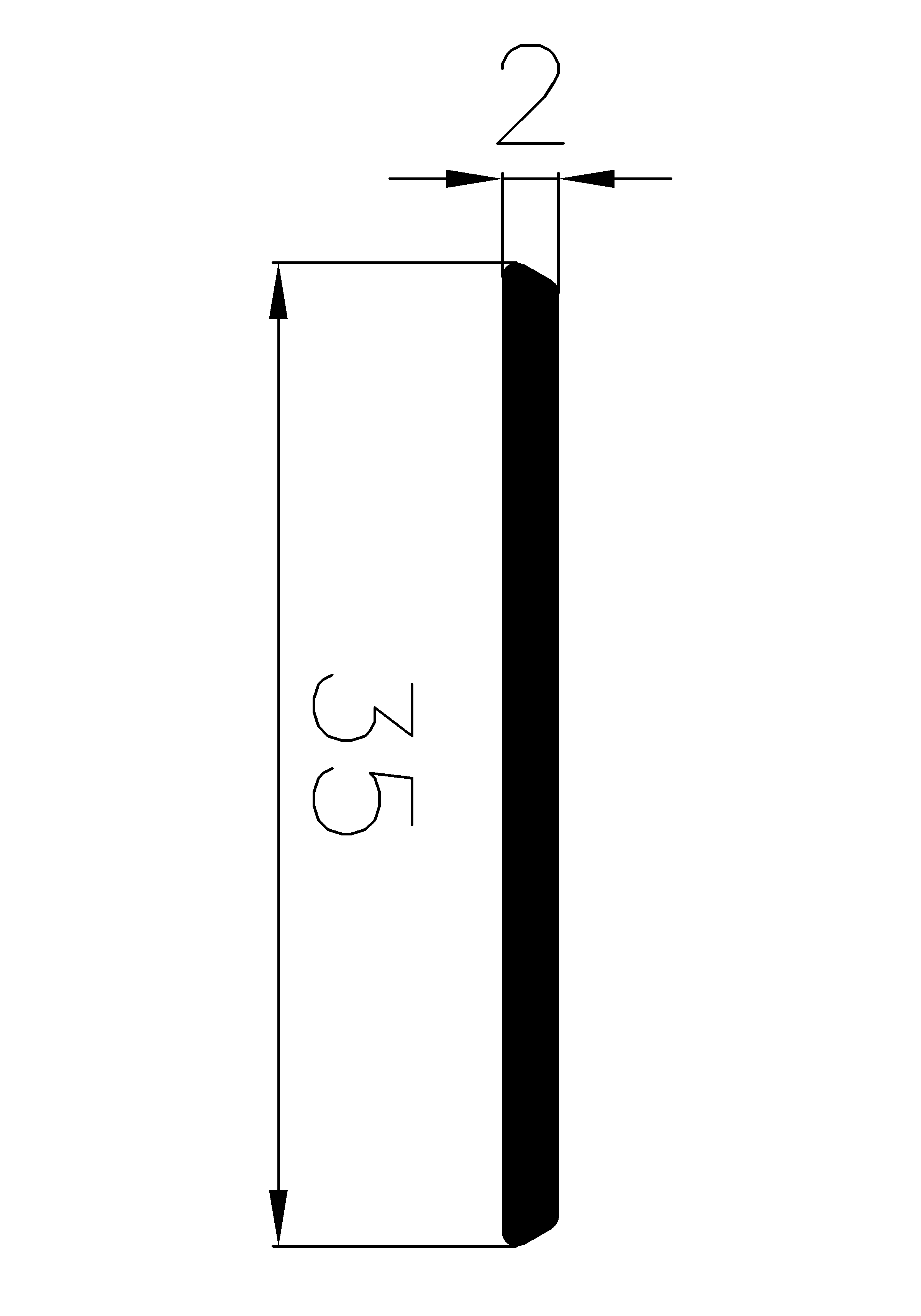 4050403KG - Schaumgummiprofile bzw. Moosgummiprofile - Rechteck-Profile