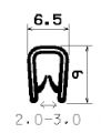 SD-0027 - coextrudált fémbetéttel - Élvédő profilok SD-0027 - coextrudált fémbetéttel - Élvédő profilok