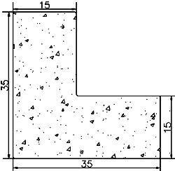 MZS - G510 35×35 mm - Schaumgummiprofile bzw. Moosgummiprofile - Winkelprofile / L-Profile