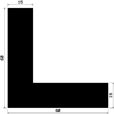 Wi 0682 - rubber profiles - Angle shape profiles