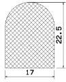 MZS 25010 - EPDM szivacs gumiprofilok - Félkör alakú, D-profilok MZS 25010 - EPDM szivacs gumiprofilok - Félkör alakú, D-profilok