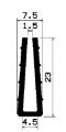 TU1- 0350 - gumiprofilok - U alakú profilok