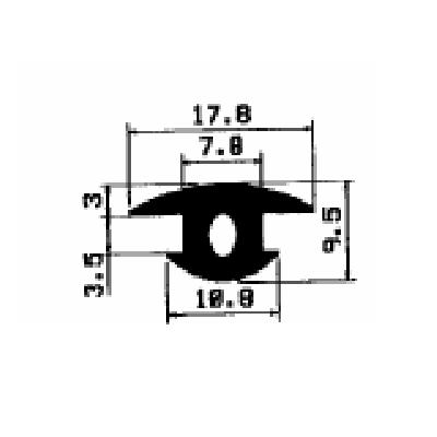 FA - 2533 - rubber profiles - Cover and T-profiles