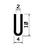 - TU1- 1332 1B= 1000 m - gumiprofilok - U alakú profilok - TU1- 1332 1B= 1000 m - gumiprofilok - U alakú profilok