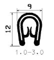 SD-0074 - Co-Ex-Profile mit Metalleinsätze - Kantenschutzprofile SD-0074 - Co-Ex-Profile mit Metalleinsätze - Kantenschutzprofile