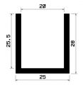 TU1- 0944 - EPDM-Gummi -Profile - U-Profile