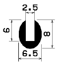 TU1- 1132 - szilikon gumiprofilok - U alakú profilok TU1- 1132 - szilikon gumiprofilok - U alakú profilok
