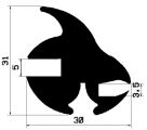 KL 1428 - stabilizing EPDM profiles - Stabilizing and stretcher profiles