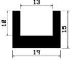 18820365KG - rubber profiles - U shape profiles