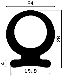 RT - 1573 - EPDM gumiprofilok - Gördülő ajtó - ujjvédő profilok RT - 1573 - EPDM gumiprofilok - Gördülő ajtó - ujjvédő profilok