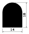 HR 2496 - EPDM gumiprofilok - Félkör alakú, D-profilok HR 2496 - EPDM gumiprofilok - Félkör alakú, D-profilok