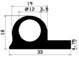 FN 2377 - EPDM gumiprofilok - Lobogó vagy 'P' alakú profilok