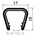 SD-0915 - coextrudált fémbetéttel - Élvédő profilok