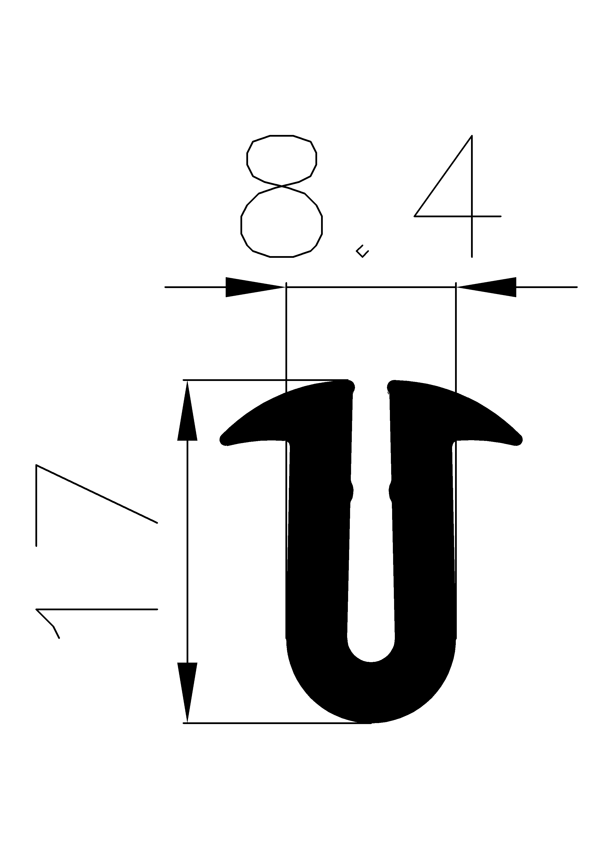 9620365KG - EPDM-Gummi -Profile - U-Profile