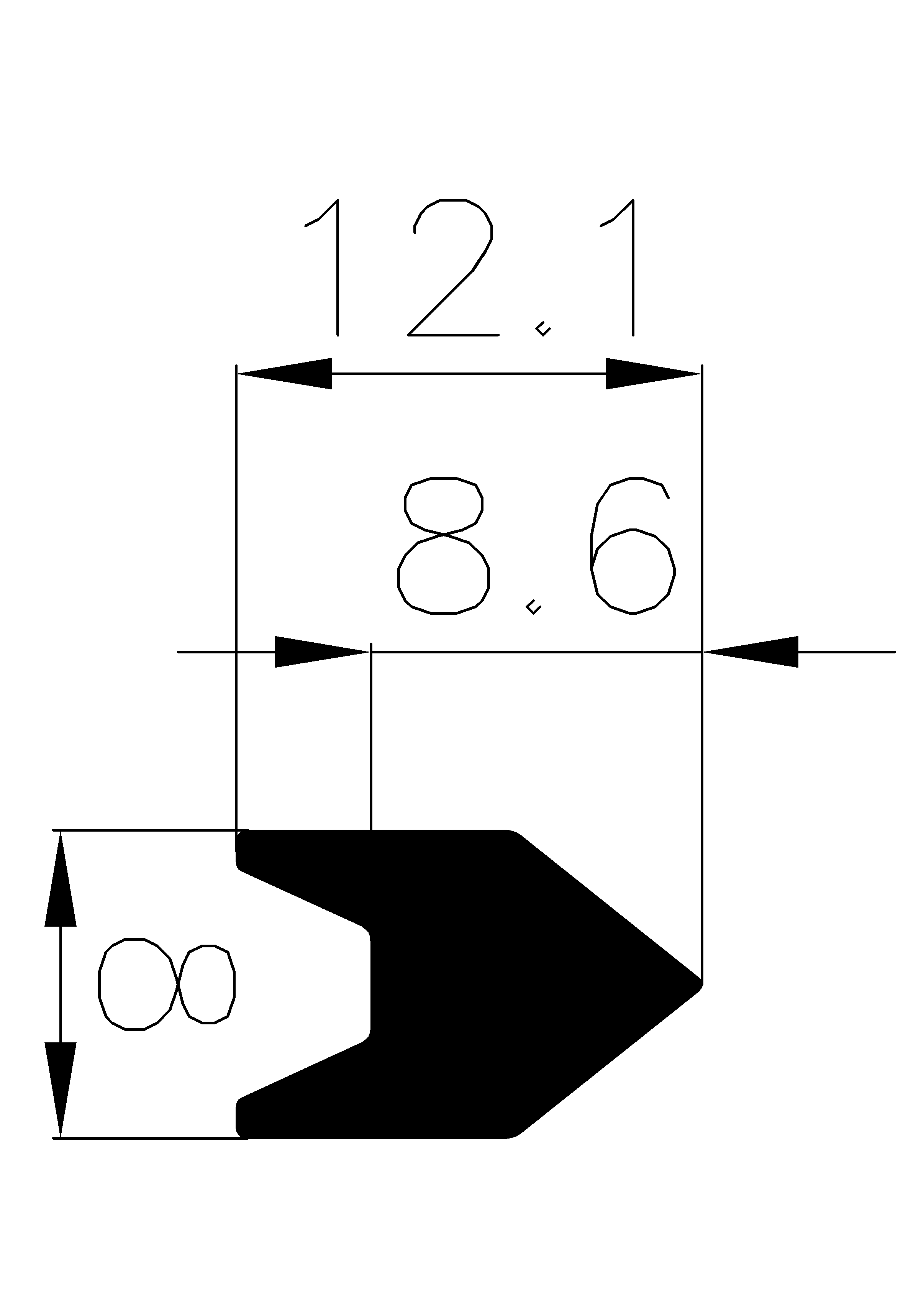 9940155KG - Silikongummi-Profile - Türscheiben- Fensterdichtungsprofile