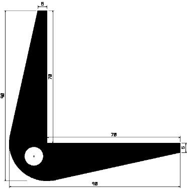 Wi 1963 min. 600 m - rubber profiles - Angle shape profiles