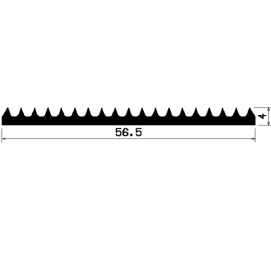 F 0712 - EPDM gumiprofilok - Fektető és szigetelő gumiprofilok F 0712 - EPDM gumiprofilok - Fektető és szigetelő gumiprofilok