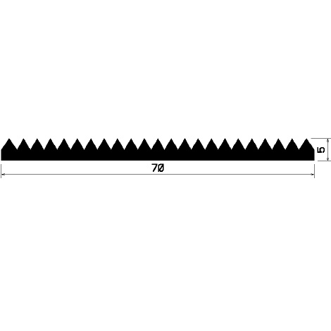 F 0719 - EPDM gumiprofilok - Fektető és szigetelő gumiprofilok F 0719 - EPDM gumiprofilok - Fektető és szigetelő gumiprofilok