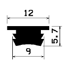 FA 1742 - EPDM Gummi-Profile - Abdeckung und T-Profile